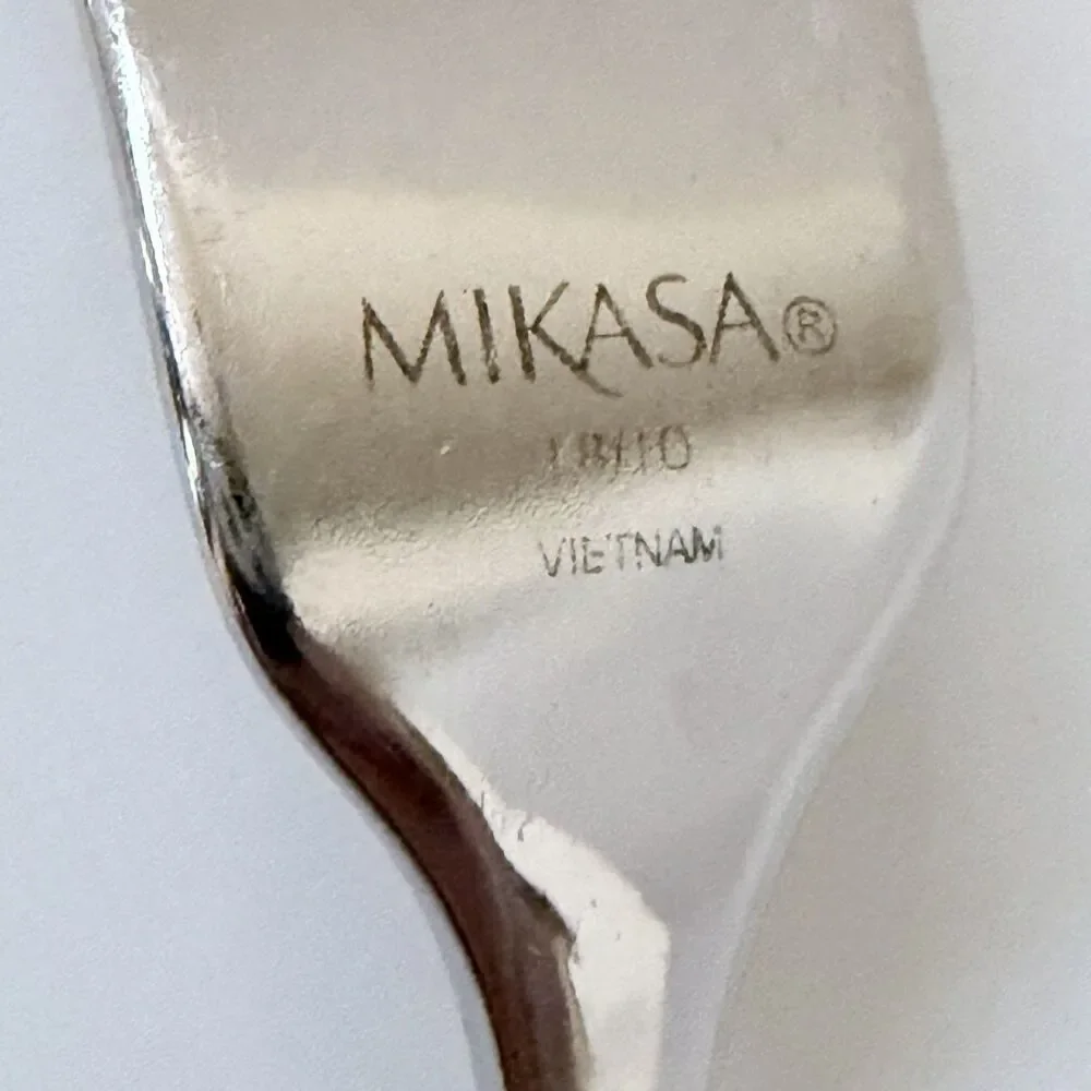 1pc MIKASA Hamilton Butter Knife 7” Stainless 18/10 Glossy Plain Round Tip